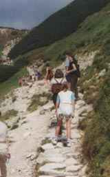 Z Doliny Pi�ciu Staw�w  na Morskie Oko